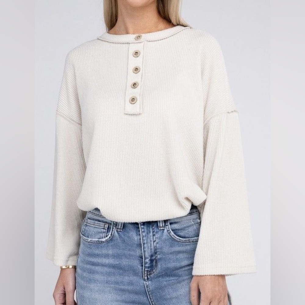 Boutique Ribbed Top